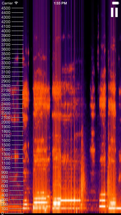 Screenshot #3 pour Live Spectrogram