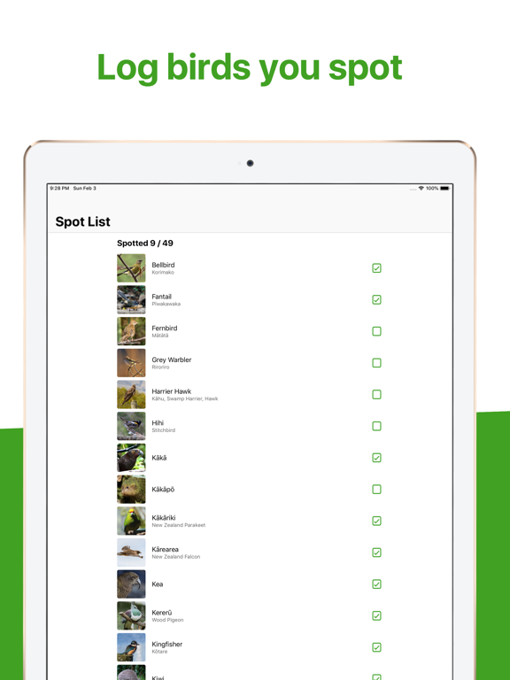 Bird Nerd NZ iPad screenshot 5 - Reference app
