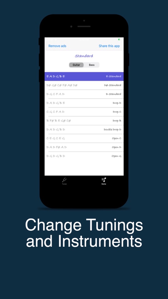 #3. Tuner - Chromatic Guitar Tuner (iOS) Podle: Alok Singh