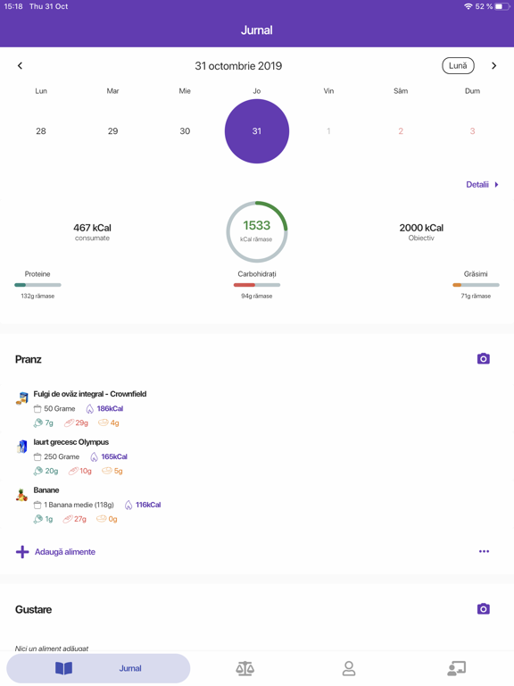 Screenshot #4 pour Eat & Track