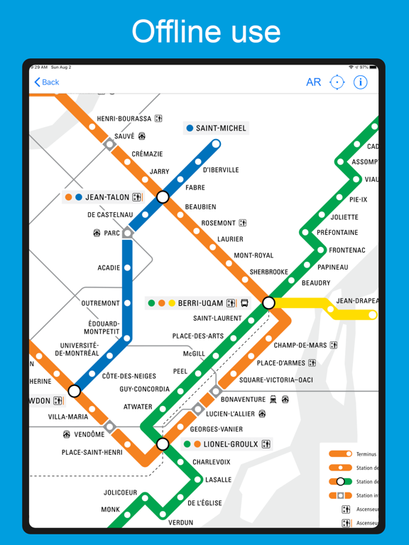 Screenshot #5 pour Métro CA - Montréal, Vancouver