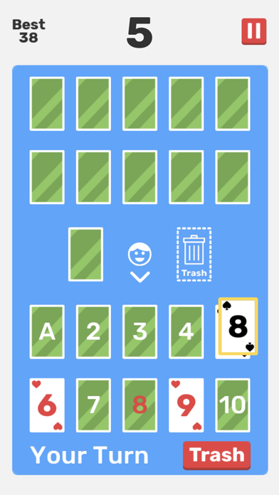 Screenshot #1 pour Garbage/ Trash Can - Card Game