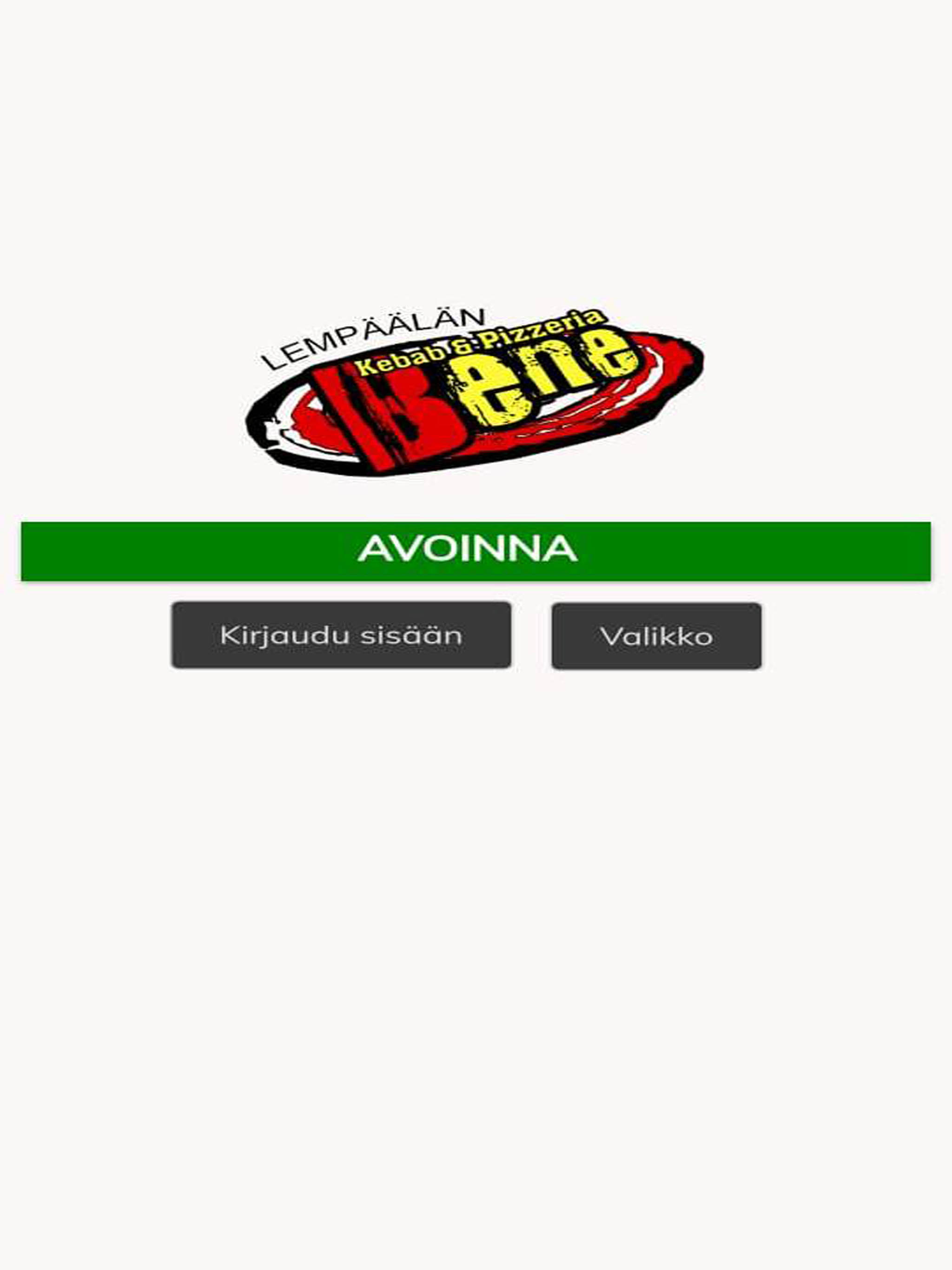 Bene Kebab and Pizza