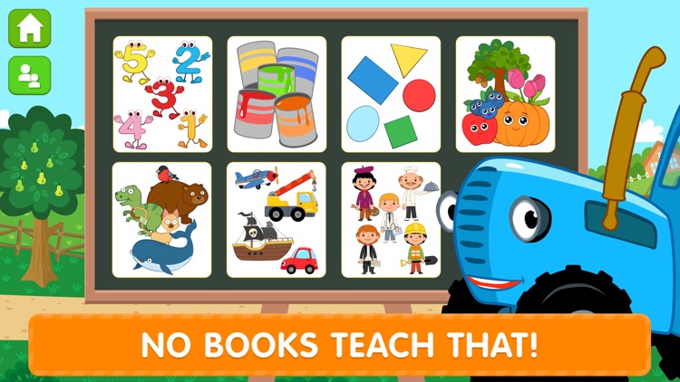Blue Tractor: Toddler Learning screenshot-0