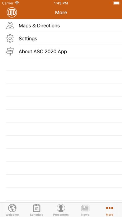 UTDallas ASC Conference Screenshot
