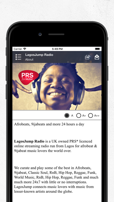 LagosJump Radio Screenshot