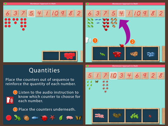 Montessori Preschool Counting iPad screenshot