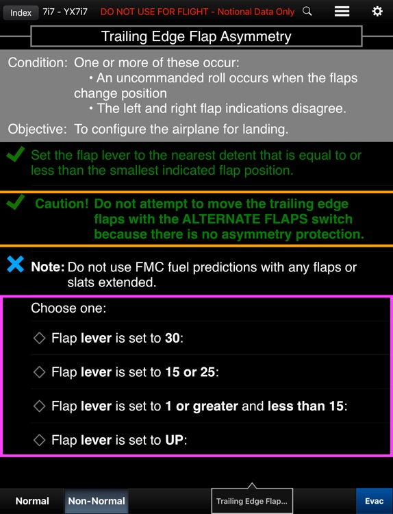 Boeing Interactive QRH screenshot-3