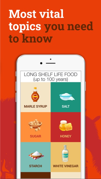 SurvivaL App Offline guidebook screenshot
