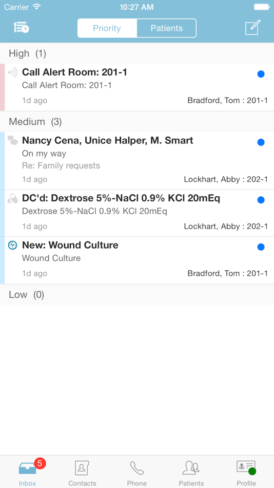 #2. PatientTouch Communications (iOS) By: PatientSafe Solutions