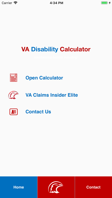 Screenshot #1 pour VA Disability Calculator
