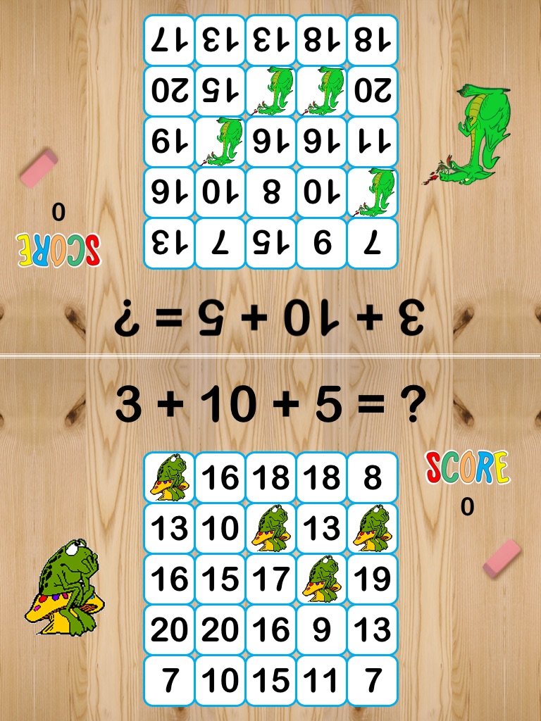 Math Bingo K-3 screenshot 2