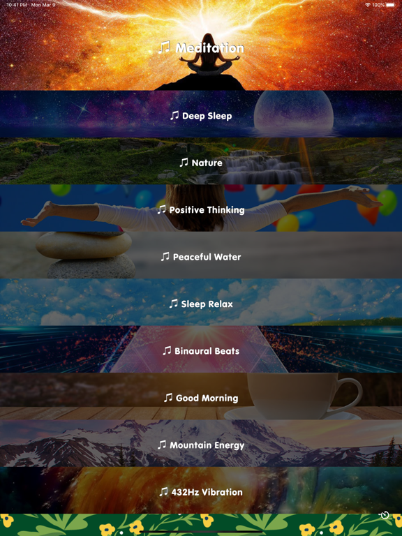 Sleep Sounds: Calm & Relax iPad screenshot 10 - Entertainment app