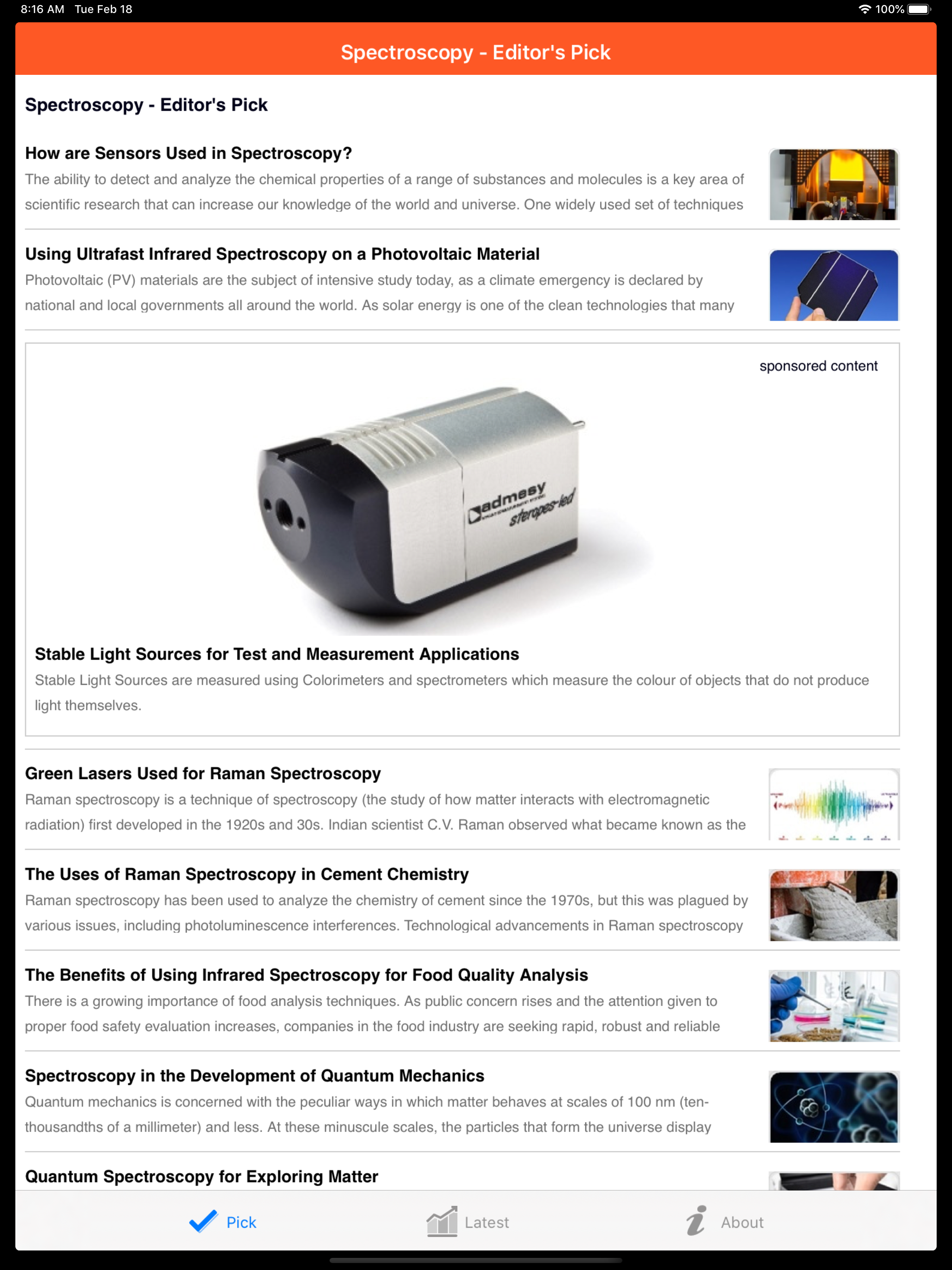 Spectroscopy by AZoNetwork