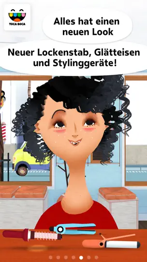 Screenshot von Toca Hair Salon 2 auf dem iPhone 1