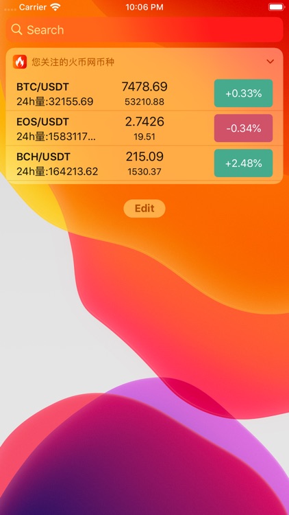 火币区块链行情 screenshot-7