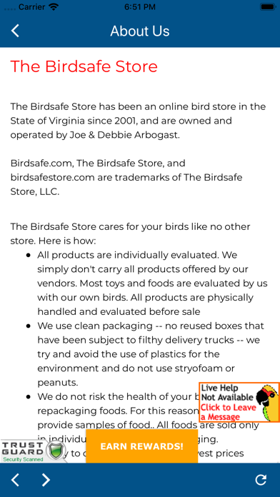The Birdsafe Store screenshot 3