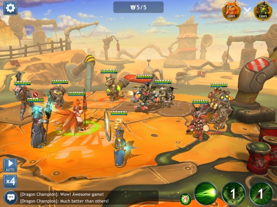 Dragon Champions: War RPG Game iPad app afbeelding 7