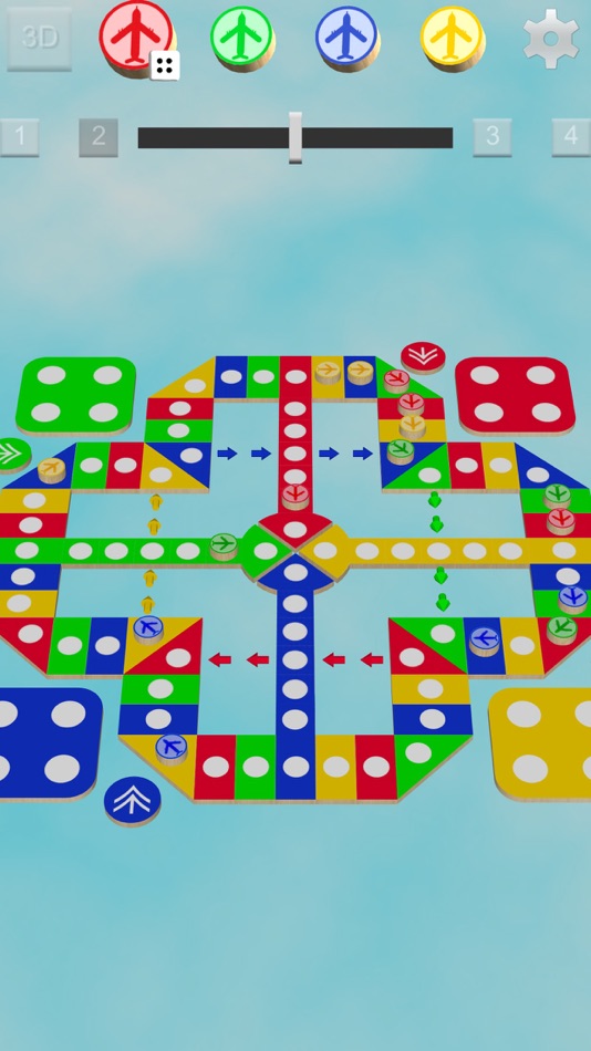 #5. Ludo 3D : Aeroplane Chess (iOS) 由: Oscar Tsang