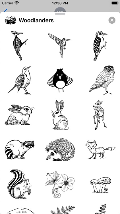 Woodlanders - Stickers