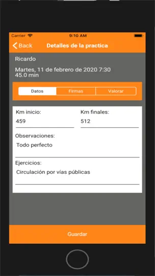 Captura de pantalla de Aeol Plus en iPhone 5