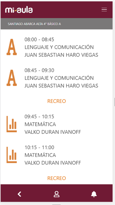 Mi Aula Screenshot