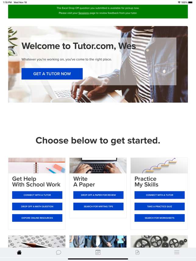 ‎Tutor.com To Go Capture d'écran