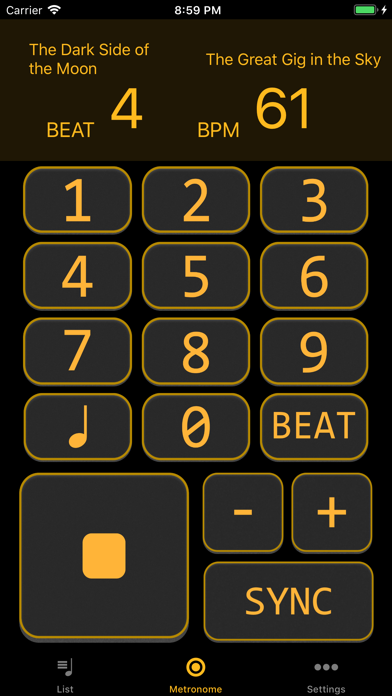 Screenshot #3 pour Live Metronome