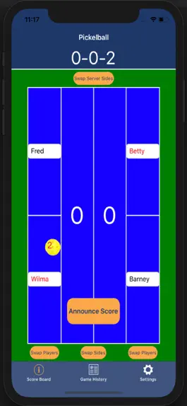 Game screenshot Score-It Remote Pickleball mod apk