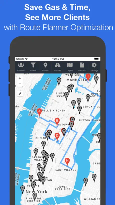 LeadPlotter Route & Sales CRM