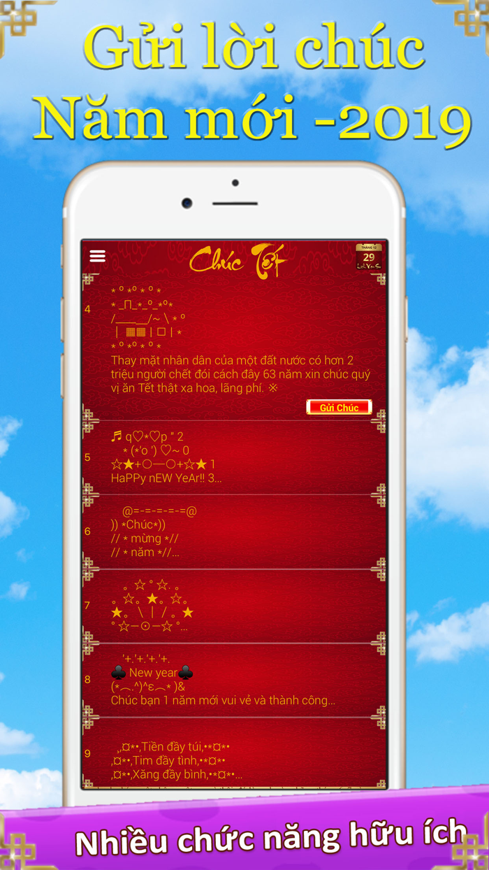 Chúc tết - Lịch Vạn Sự 2019