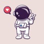 Cute Astronaut Stickers app download