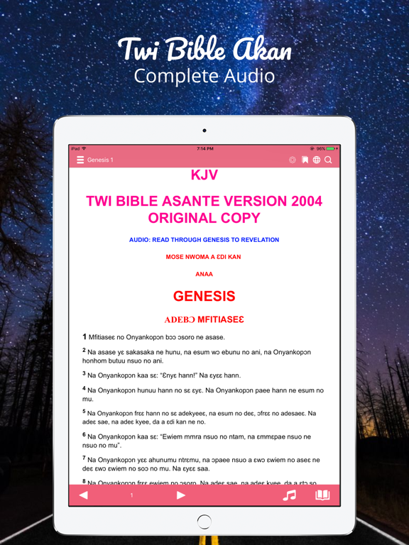 Screenshot #4 pour Twi Bible Akan