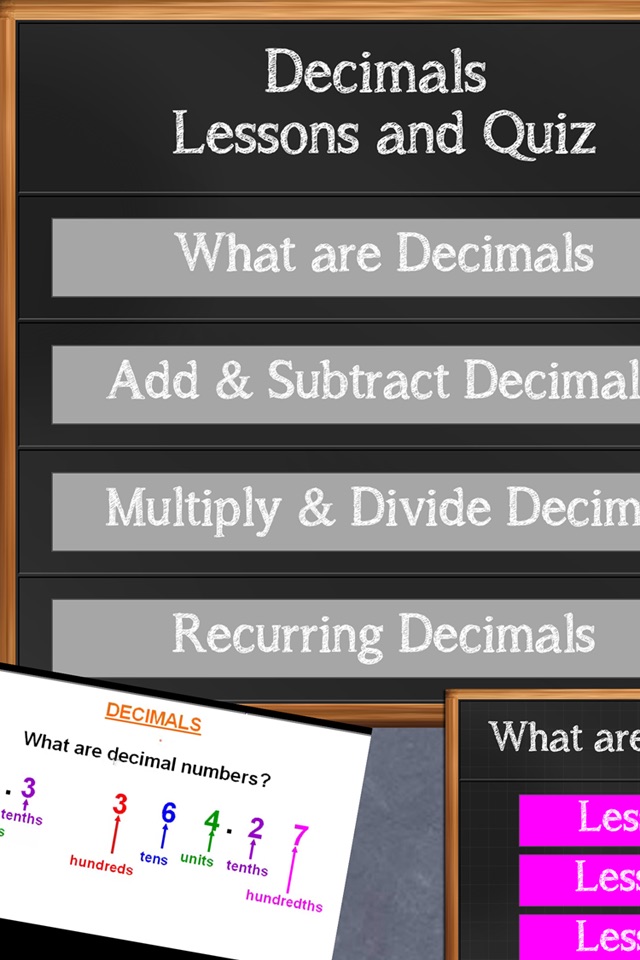 Decimals Mathematics screenshot 2