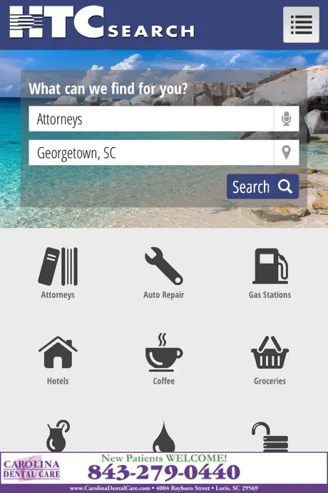 HTC Yellow Pages