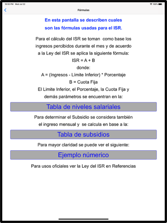 Screenshot #5 pour Calculadora del ISR