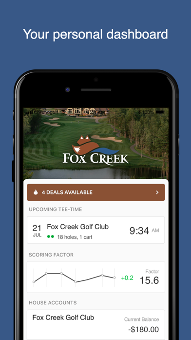 Screenshot #1 pour Fox Creek GC