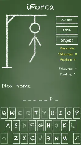 Game screenshot iForca - Hangman in Portuguese apk