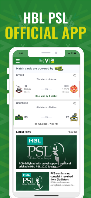 HBL PSL 2020 - Official(圖2)-速報App