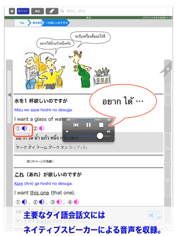 タイ語 ひとり歩きの会話集【JTB】のおすすめ画像4