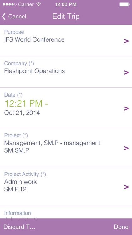 IFS Trip Tracker 9 screenshot-3