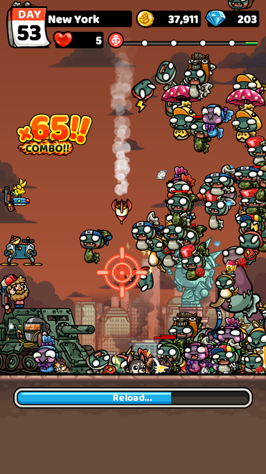 #3. Jumping Zombie: PoBK (iOS) 由: Own Games