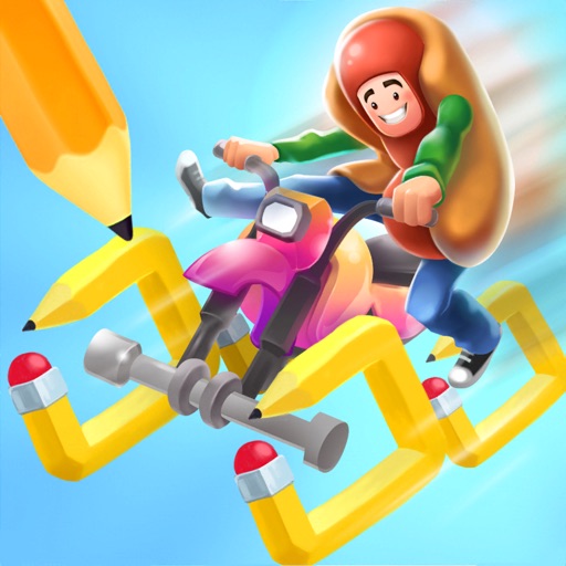 Scribble Rider free software for iPhone and iPad