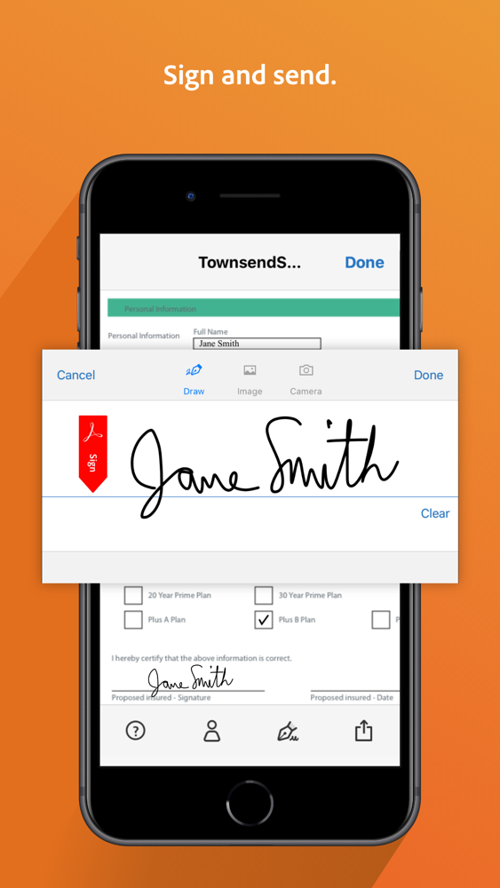 Adobe Fill &amp; Sign－Form Filler App for iPhone - Free Download Adobe Fill ...