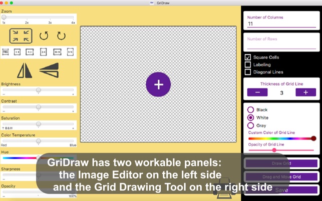 GriDraw + Free Online Grid Drawing Tool