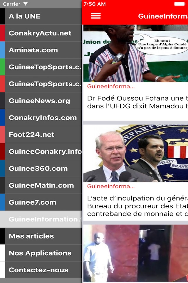 Actu Guinée - Actu Afrique screenshot 2
