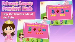 Game screenshot Princess Learns Math for Kids apk
