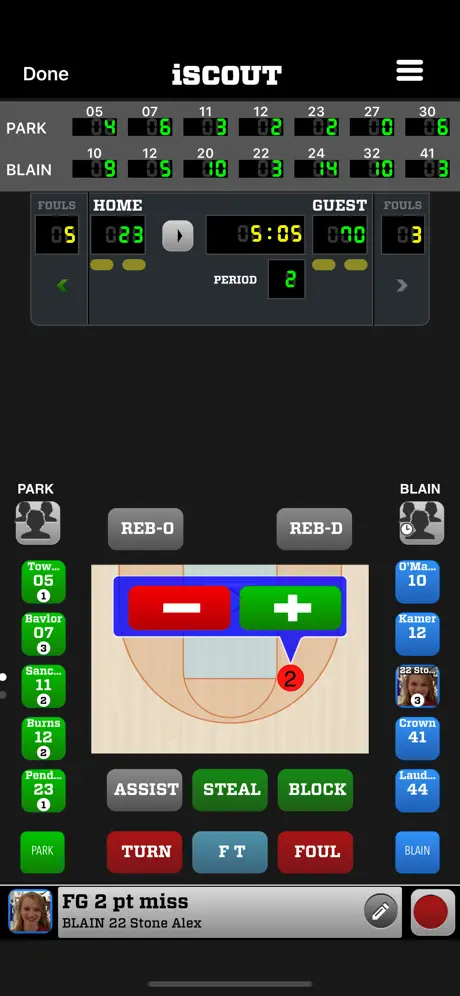 iScout Basketball