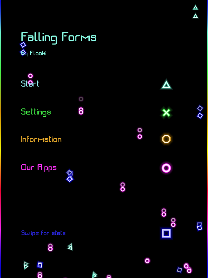 Touch shapes in order