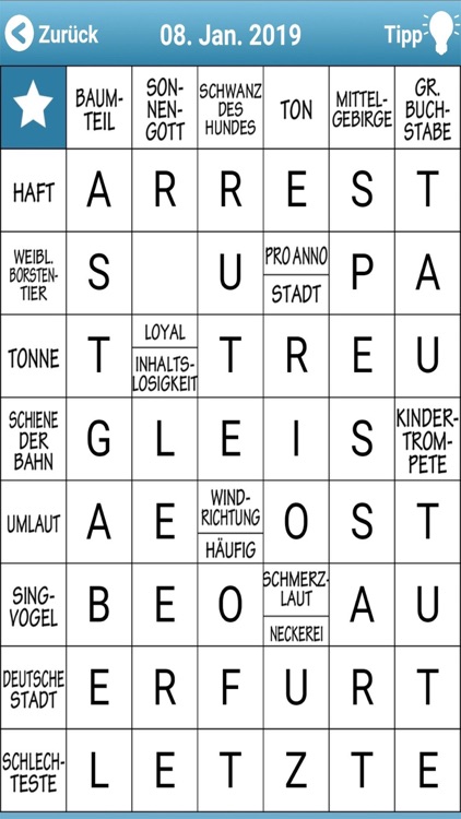 Kreuzworträtsel Schwedenrätsel screenshot-3